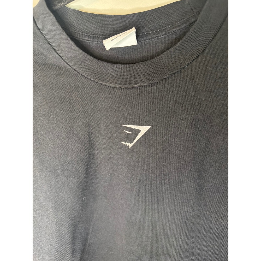 Gymshark Lifting Club Graphic T-Shirt Mens Medium Black Dumbbell Gym Tee - Picture 5 of 6